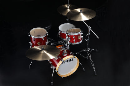 TAMA Club-Jam Flyer Ultra Compact Shell Kit 4 teilig - Candy Apple Mist/Chrom HW
