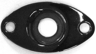 IBANEZ oval jack plate - for selected GIO/RG series models black