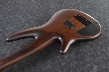 IBANEZ Bass Workshop SR E-Bass 5-String Fretless - Brown Burst Flat