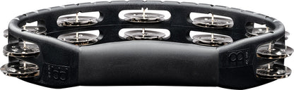 MEINL Percussion Headliner® Series Molded ABS Dual-Row Tambourine - Black