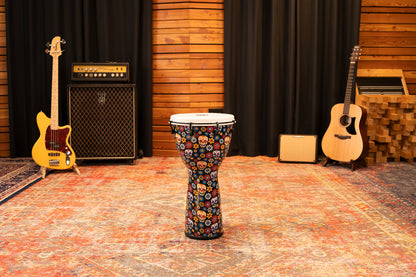 MEINL Percussion Alpine Series Djembe, Synthetic Head, Day Of The Dead - 12"