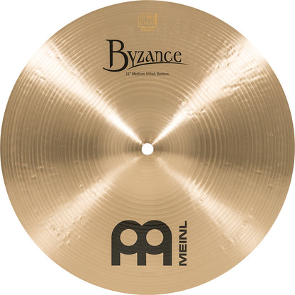 MEINL Cymbals Byzance Traditional Medium Hihat - 13"