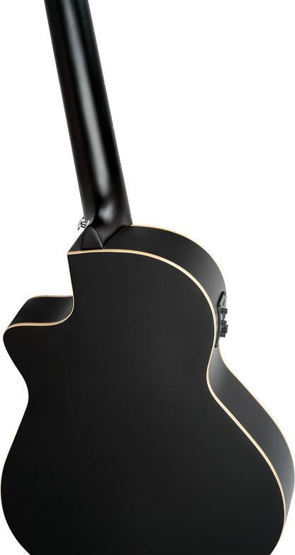 ORTEGA Family Series 3/4 Konzertgitarre 6-String - Satin Black + Gigbag
