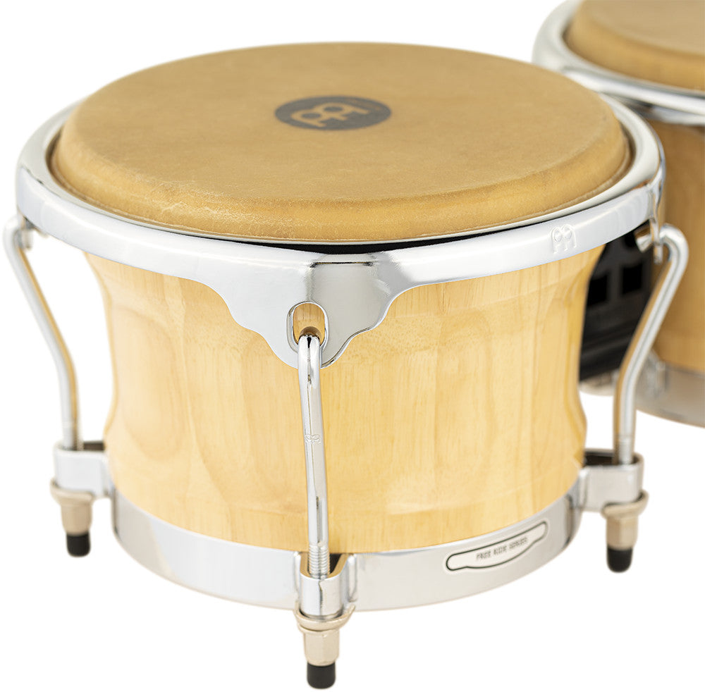 MEINL Percussion Professional Series Wood Bongo 7" Macho & 8 1/2" Hembra - Natural