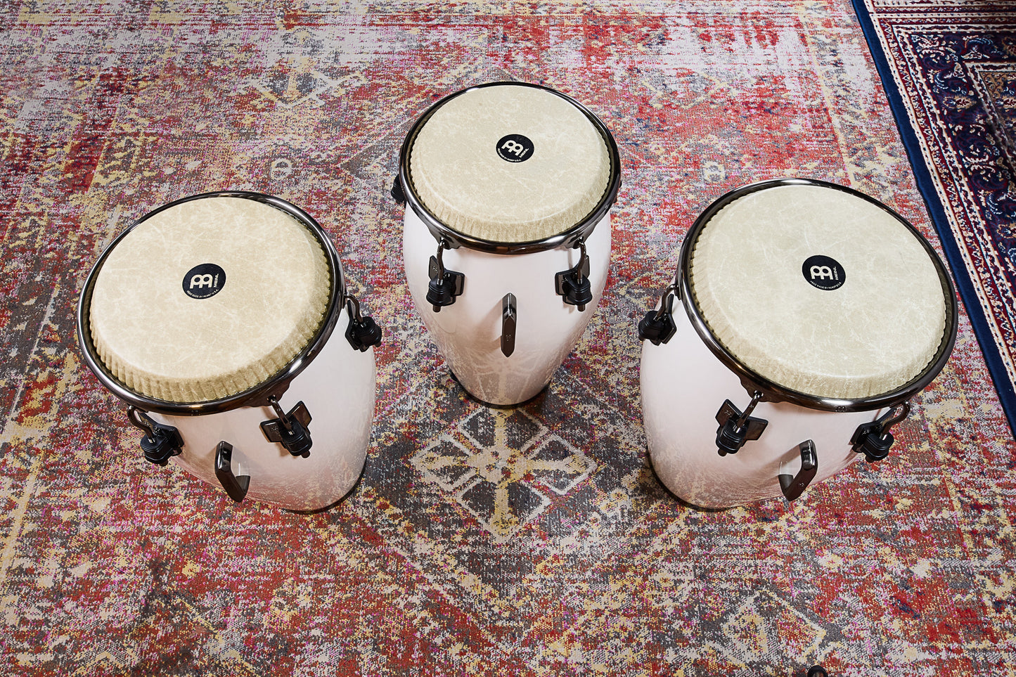 MEINL Percussion Artist Series Roberto Serrano Quinto 11"/REMO® Fiberskyn Heads - Pearl White