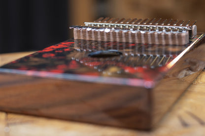 MEINL Percussion Sound Hole Designer Kalimba - Lava