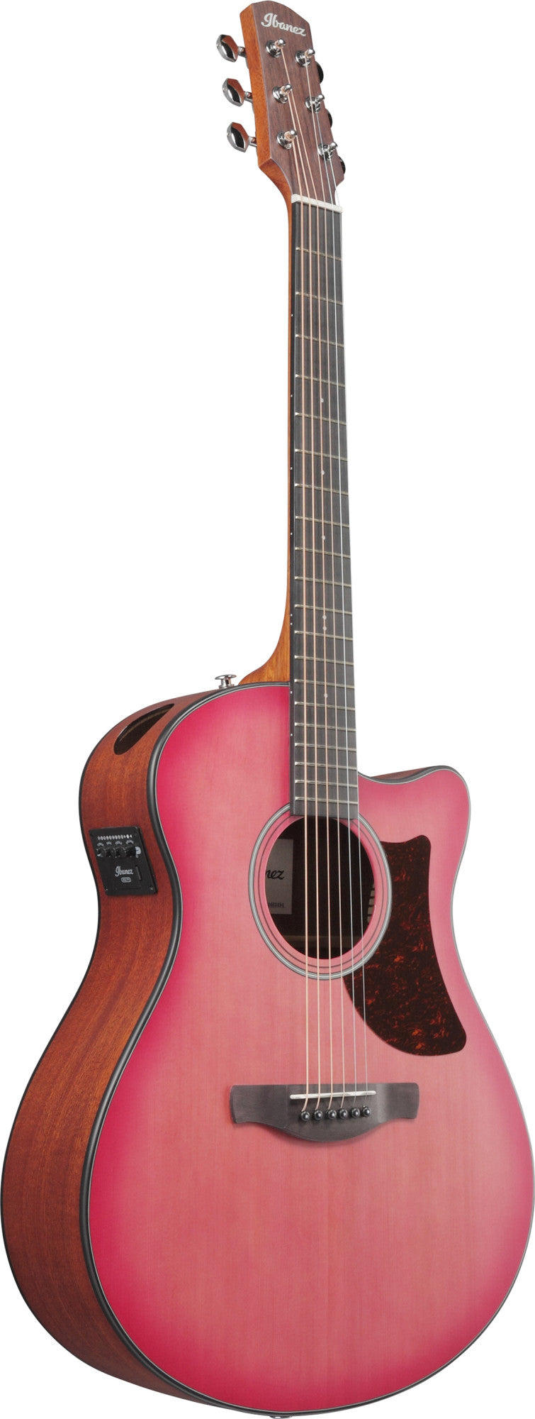 IBANEZ Advanced Acoustic AAM Akustikgitarre 6-String - Coral Red Burst Open Pore