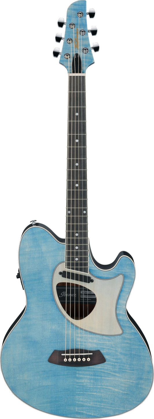 IBANEZ Talman Acoustic Guitar 6-String - Open Pore Denim Blue