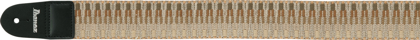 IBANEZ Braided Guitar Strap - Khaki