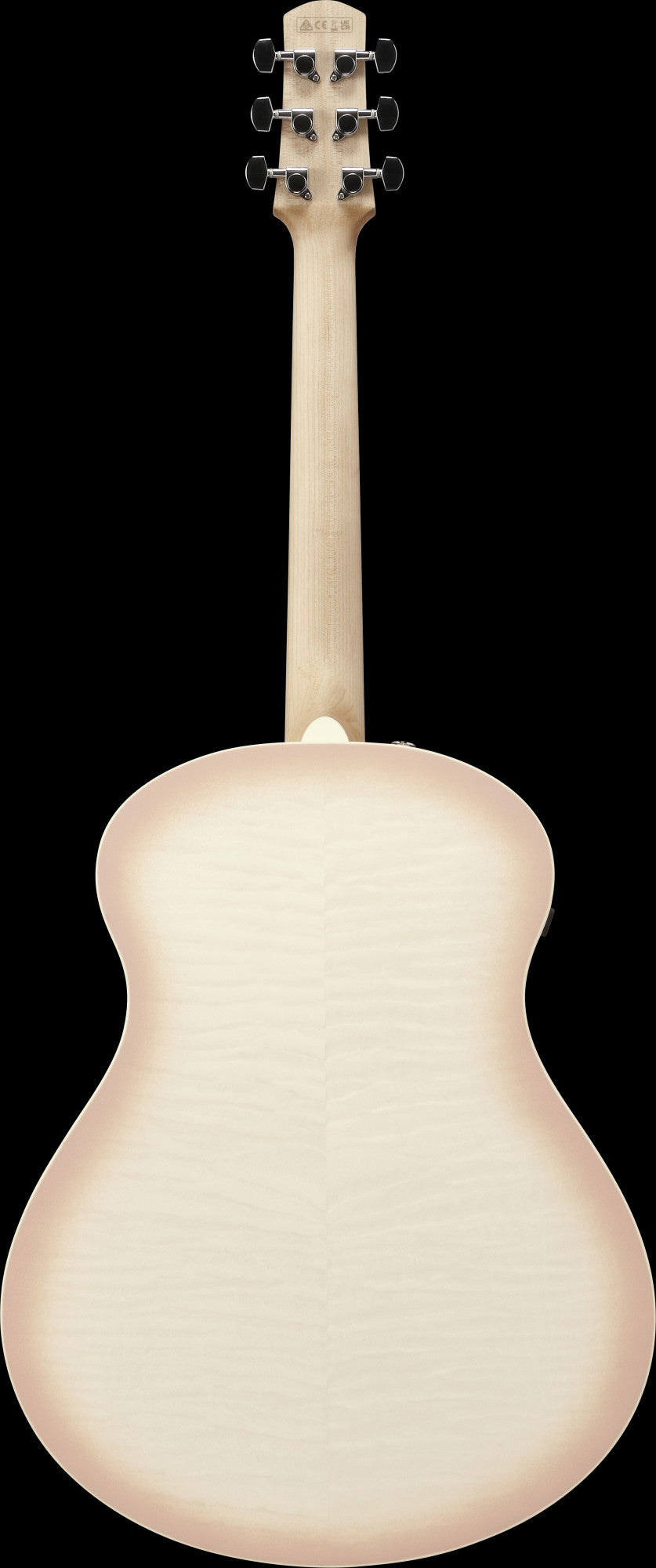 IBANEZ Advanced Acoustic AAM Akustikgitarre 6-String - Transparent Antique White Peach Fuzz Open Pore