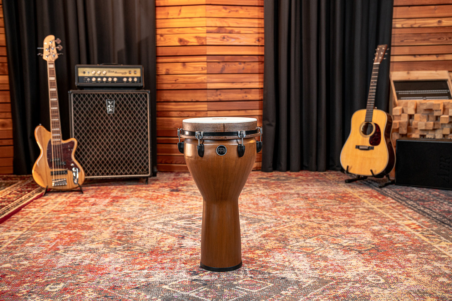 MEINL Percussion Jumbo Djembe 12" - Barnwood
