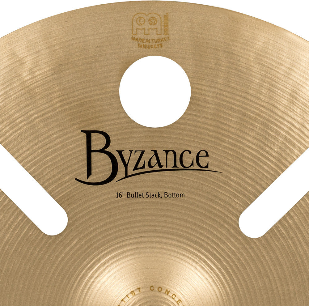 MEINL Cymbals Artist Concept Bullet Stack - Luke Holland - 12"/16"