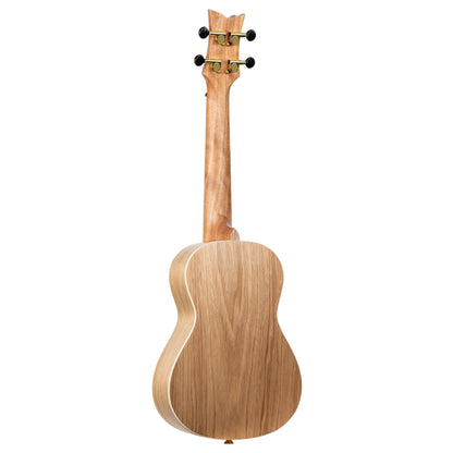 ORTEGA Element Serie Konzert Ukulele 4 String - Spruce / Catalpa Metallic Green + Bag