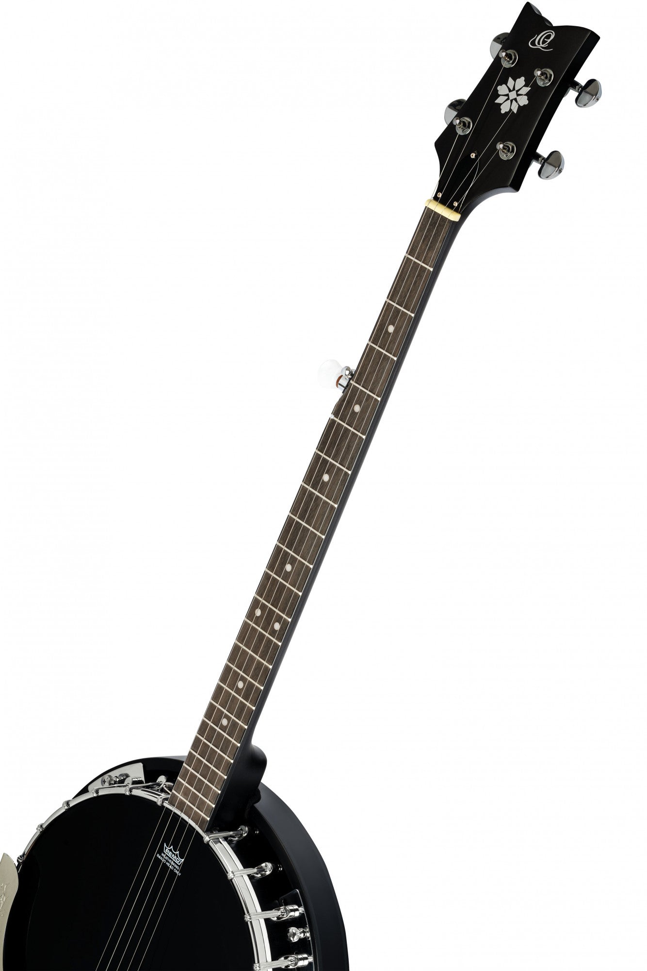 ORTEGA Raven Series Banjo 5 String - Mahogany Black + Bag