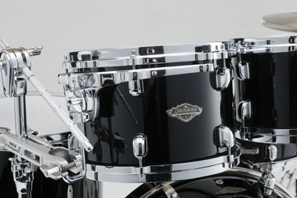 TAMA Starclassic Performer Shell Kit 5 teilig - Piano Black/Chrom HW