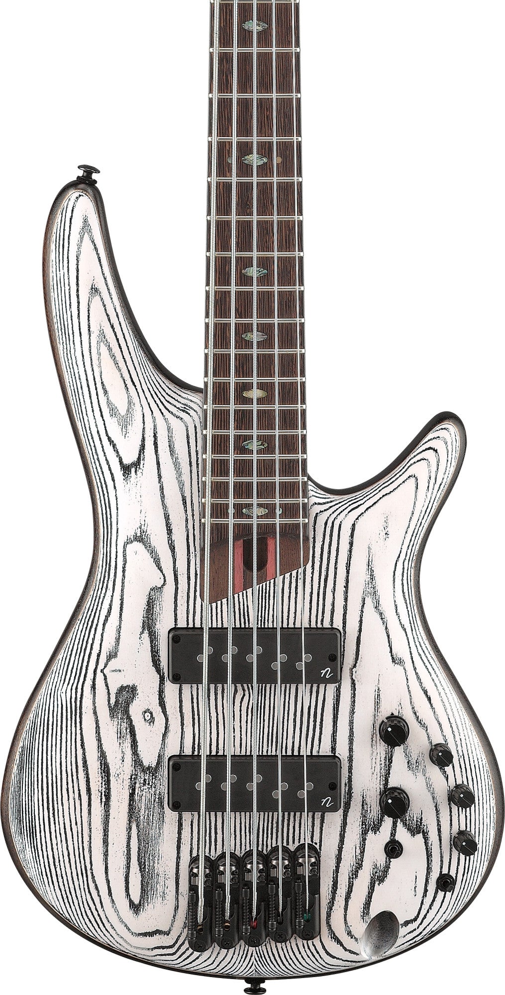 IBANEZ Premium SR Electric Bass 5-String - Icebreaker Wave Flat + Gig Bag