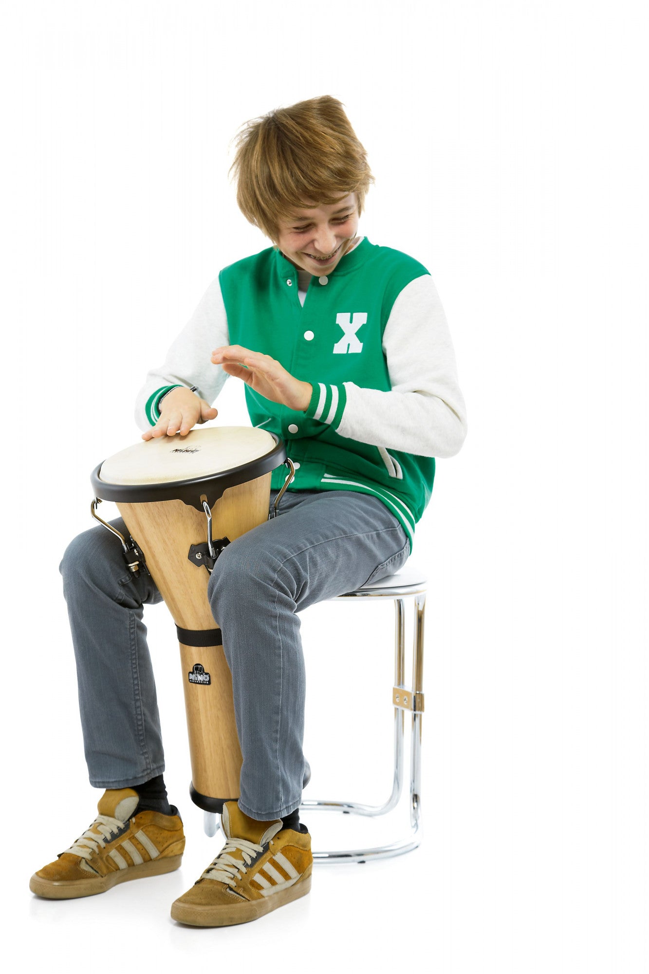 NINO Percussion Wood Djembe - 10"