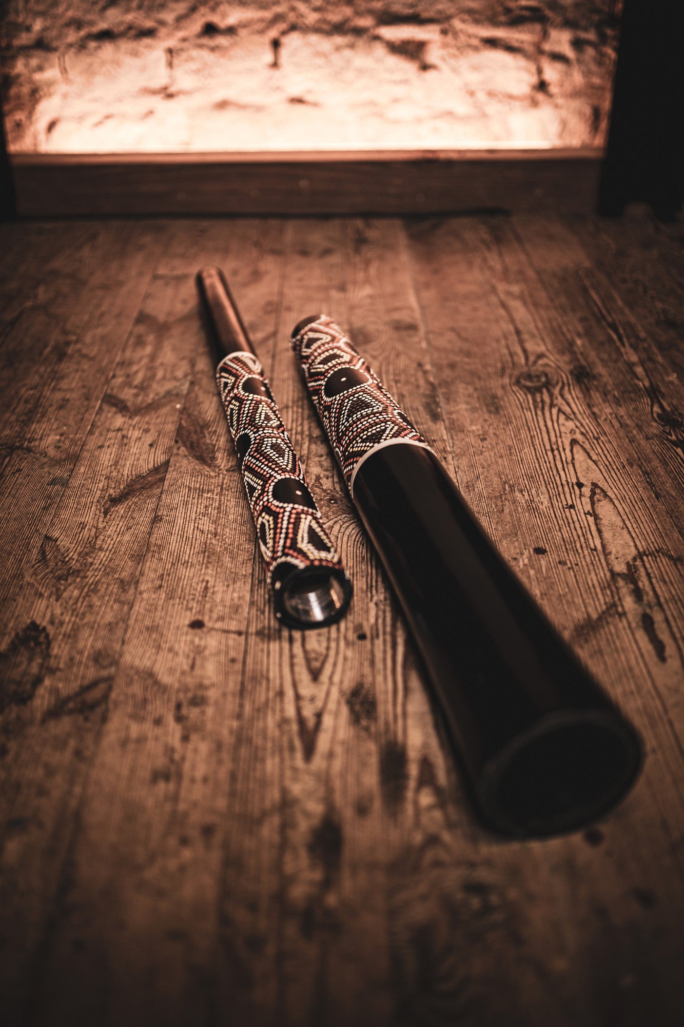 Meinl Sonic Energy Sliced Pro Didgeridoo - E Stimmung - Gepunktet
