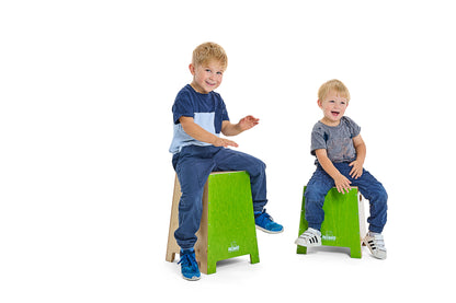 NINO Percussion Stackable Classroom Cajon Group Rhythm Set - 7 teilig