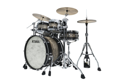 TAMA STAR Walnut Shell Kit 4 teilig - Satin Black Japanese Sen Burst/Chrom HW