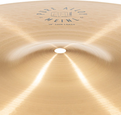 MEINL Cymbals Pure Alloy Thin Crash - 18"
