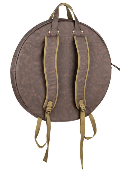 MEINL Cymbals Vintage Hyde Cymbal Bag 22" - Dark Brown