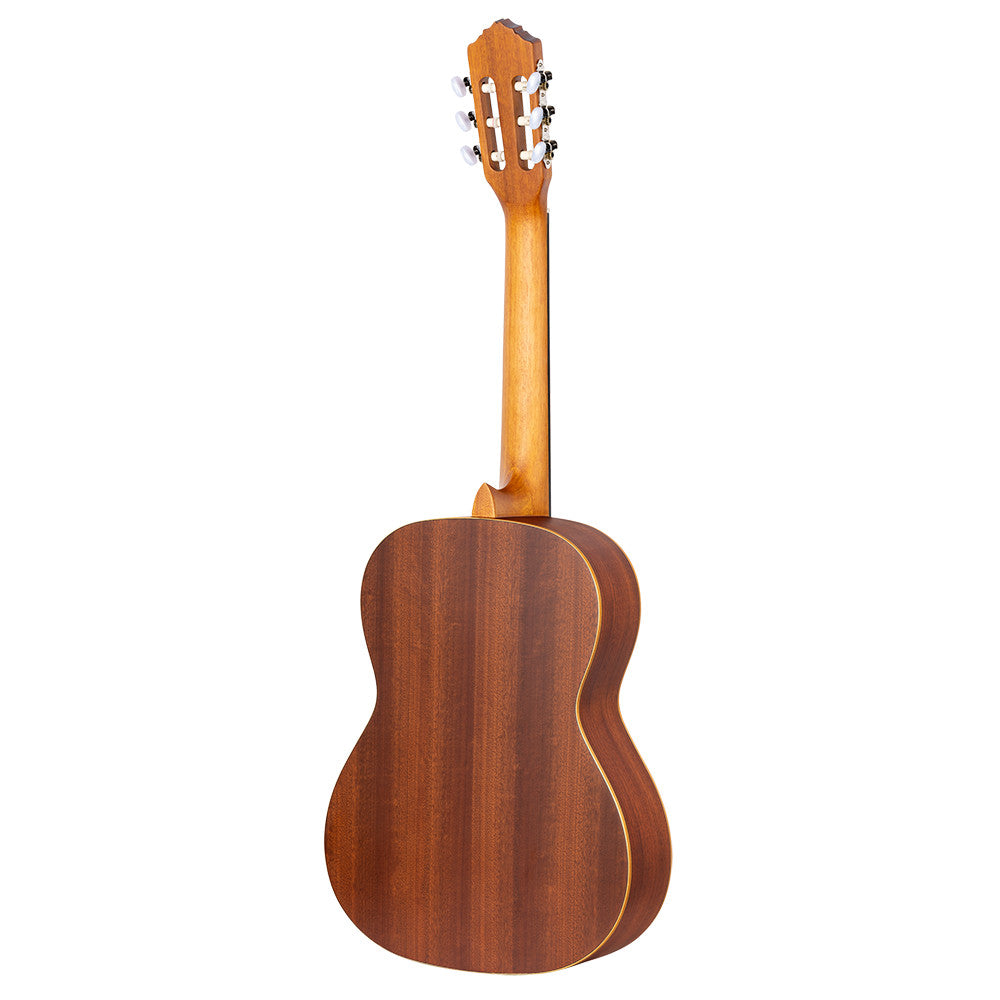 ORTEGA Family Series 7/8 Classical Guitar 6 String Lefty - Mahogany Natural + Gigbag