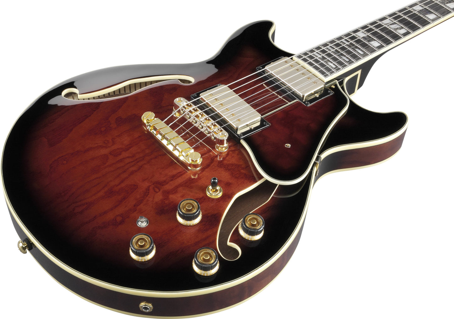 IBANEZ Artstar AM Hollow Body Guitar 6-String - Dark Brown Sunburst + Case