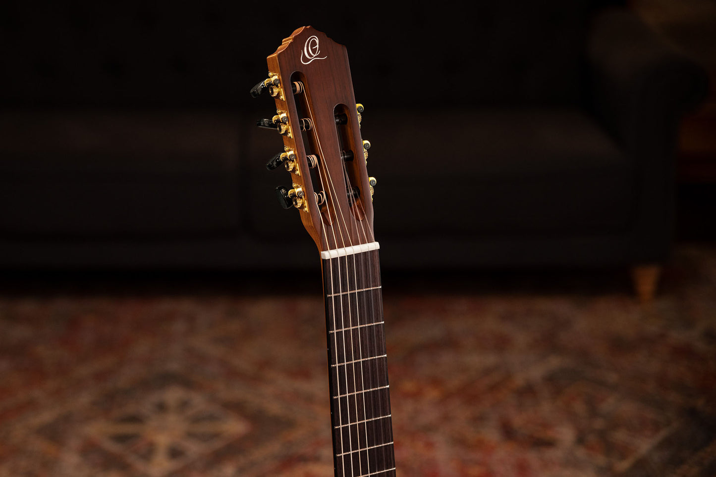 ORTEGA Family Series Pro Classical Guitar 7 String - Solid Spruce / Sapele Natural + Gig Bag
