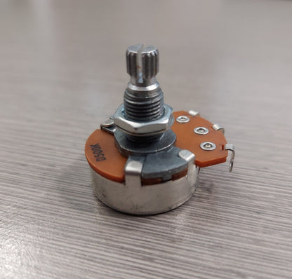 IBANEZ Potentiometer 500 K/D-CURV - 24mm, 14mm länge Keilnabe für SIGNATURE/GIO/RG Modelle