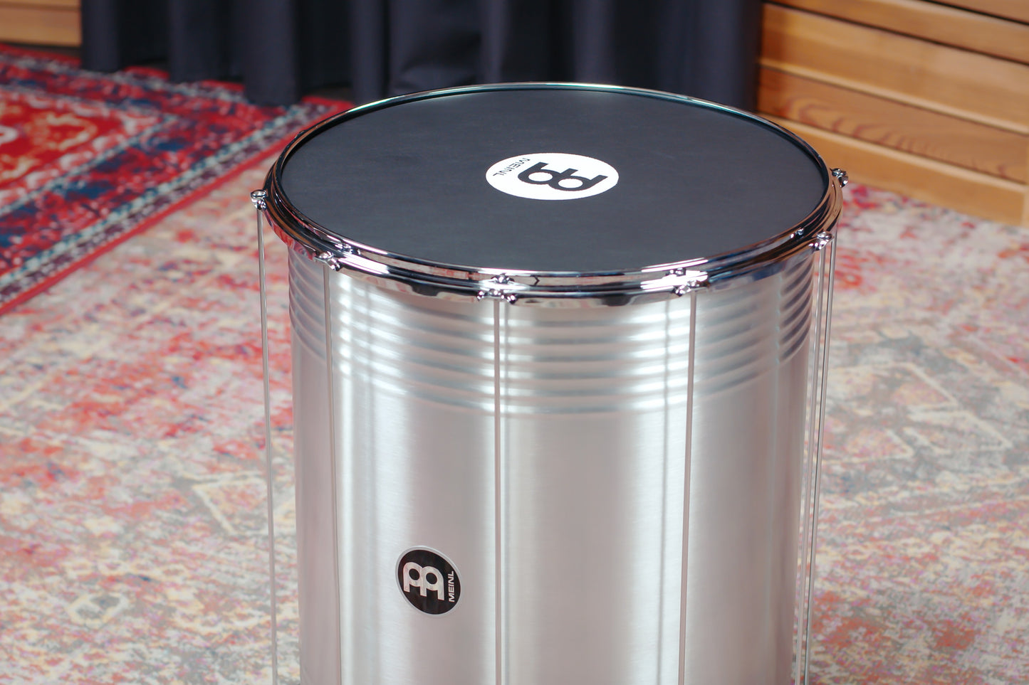 MEINL Percussion Traditional Aluminum Series Surdo Drum - 20" x 24"