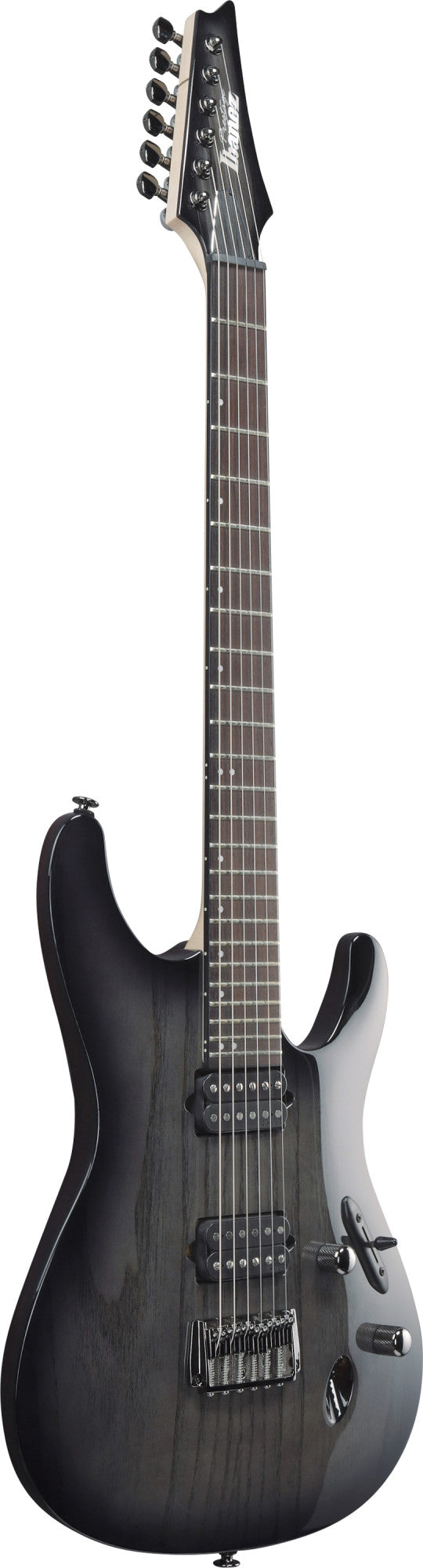IBANEZ Prestige S Electric Guitar 6-String - Transparent Gray Burst + Case