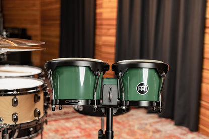 MEINL Percussion Journey Series Bongo 6 1/2" Macho & 7 1/2" Hembra - Forest Green