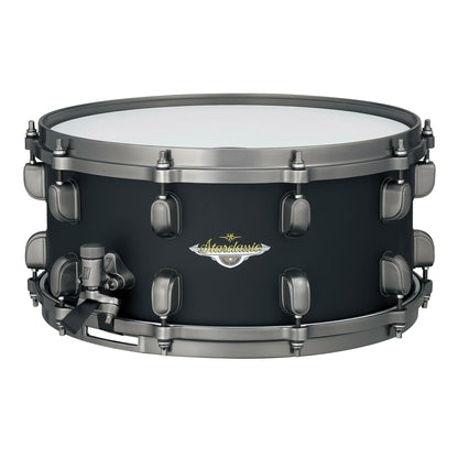 TAMA Starclassic Maple Snaredrum 14" x 8" - Flat Black/Smoked Black Nickel HW