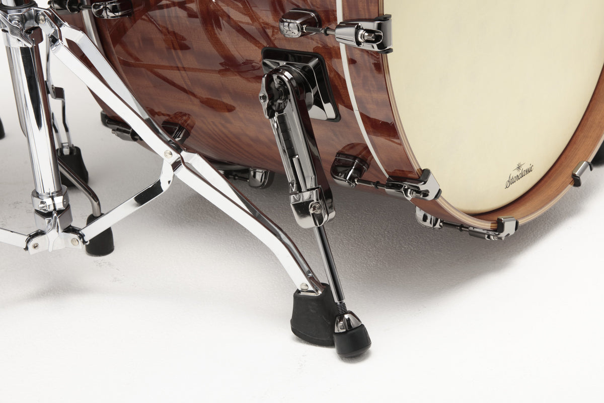 TAMA Starclassic Bubinga Shell Kit 5 pcs - Gloss African Cherry/Black Nickel HW