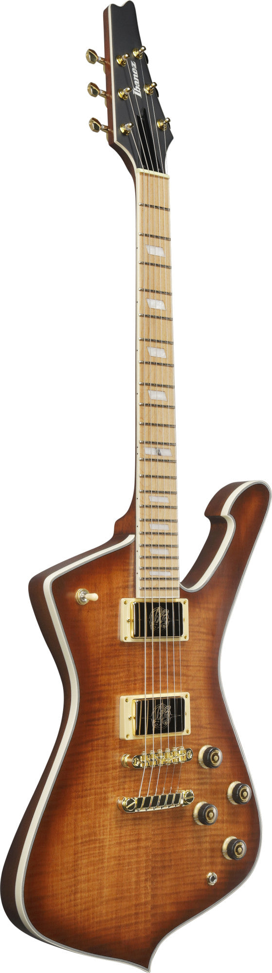 IBANEZ Iceman E-Gitarre 6-String - Caramel Burst Low Gloss + Gigbag