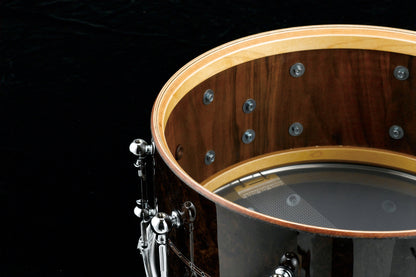 TAMA STAR Reserve Bubinga/Walnut Snaredrum 14" x 6,5" - Gloss Claro Walnut