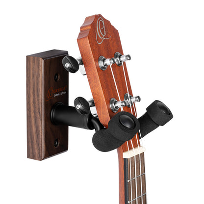 ORTEGA Ukulele Wall Hanger - Walnut Wood