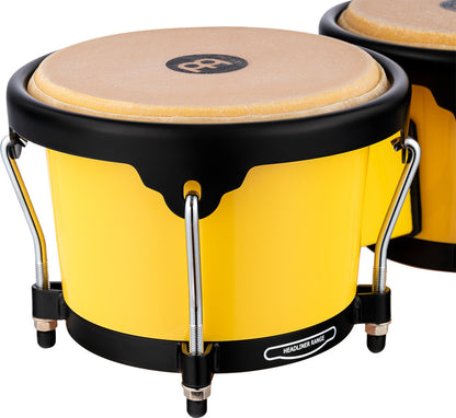 MEINL Percussion Journey Series Bongo 6 1/2" Macho & 7 1/2" Hembra - Illuminating Yellow