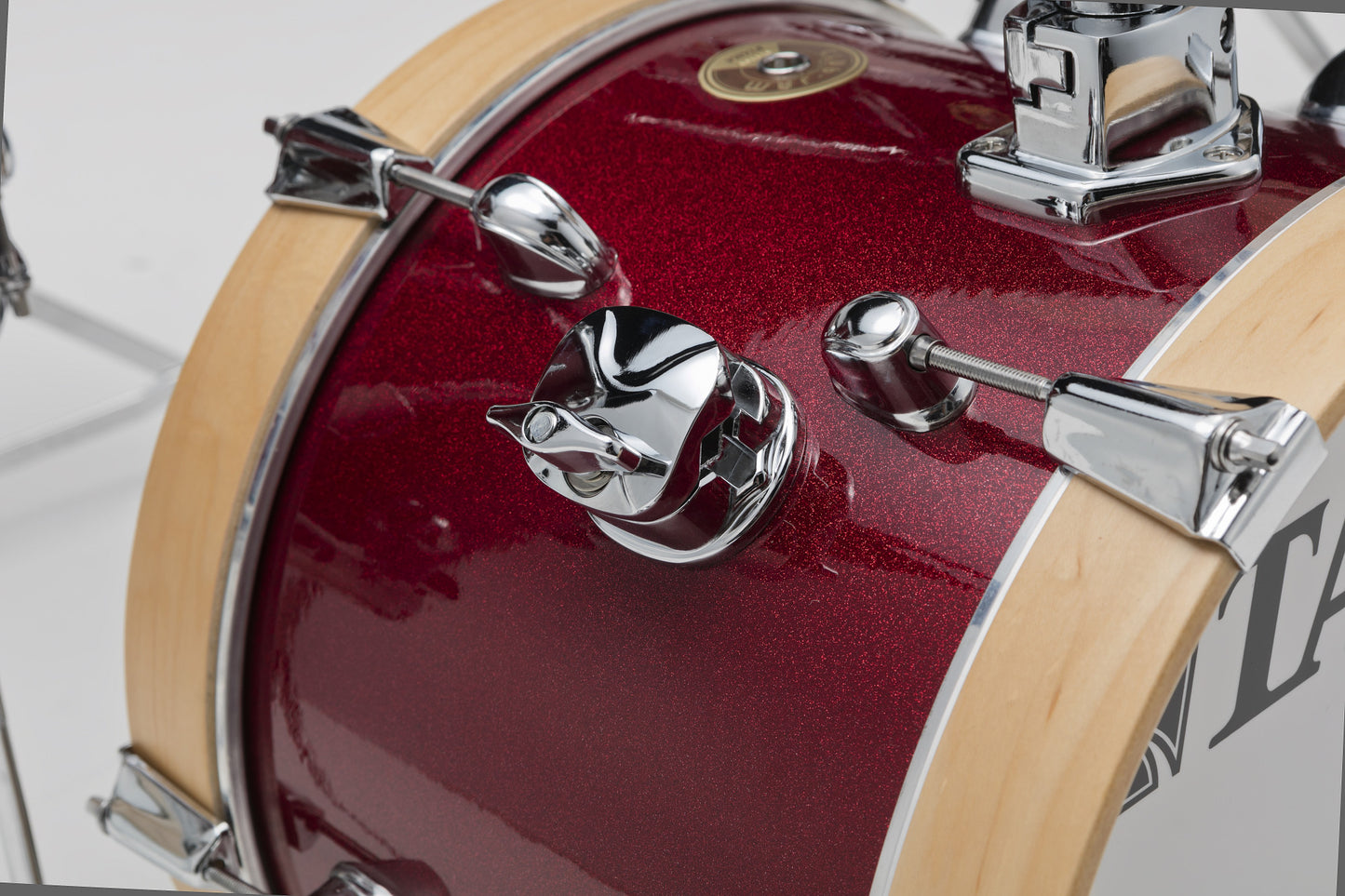 TAMA Club-Jam Flyer Ultra Compact Shell Kit 4 teilig - Candy Apple Mist/Chrom HW