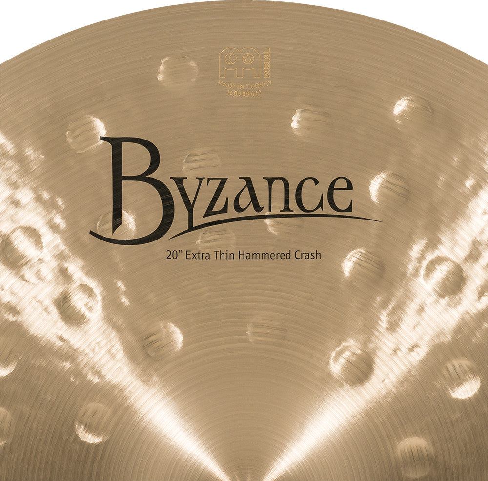 MEINL Cymbals Byzance Traditional Extra Thin Hammered Crash - 20"