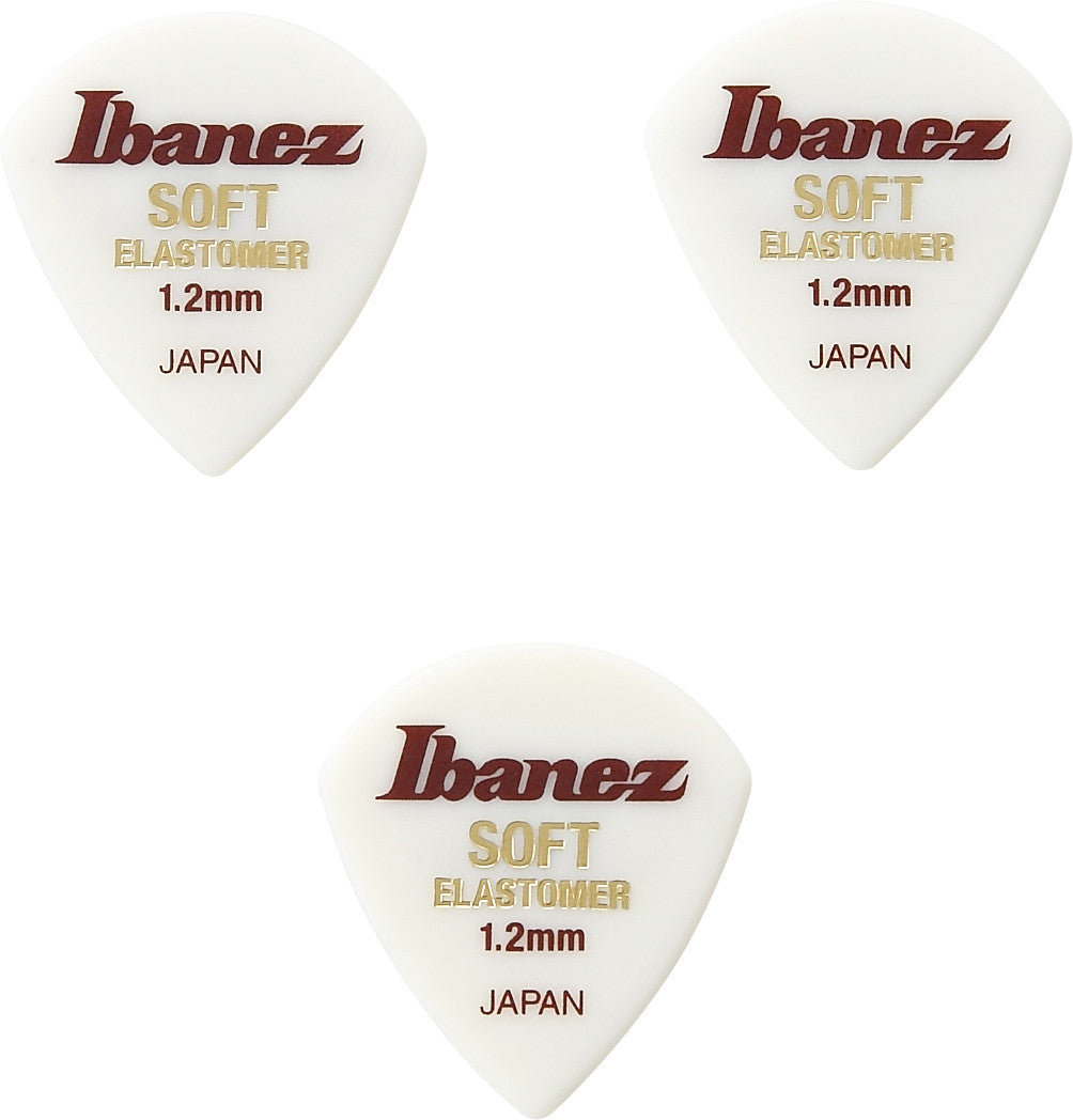 IBANEZ Elastomer Picks - 3er Pack