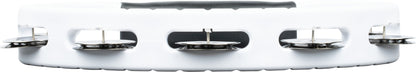 MEINL Percussion Headliner® Series Molded ABS Single-Row Tambourine - White