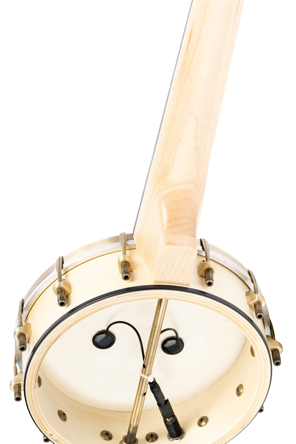 ORTEGA Banjolele Serie Konzert Ukulele 4 String Lefty - Maple Natural + Bag