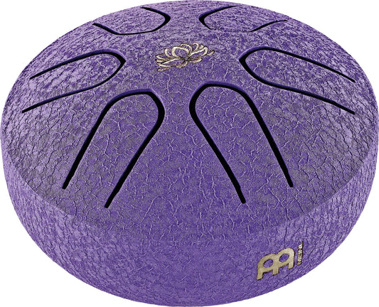 MEINL Sonic Energy Pocket Steel Tongue Drum 3" - A Dur/6 Töne/440 Hz -  Lotusblume/Violett