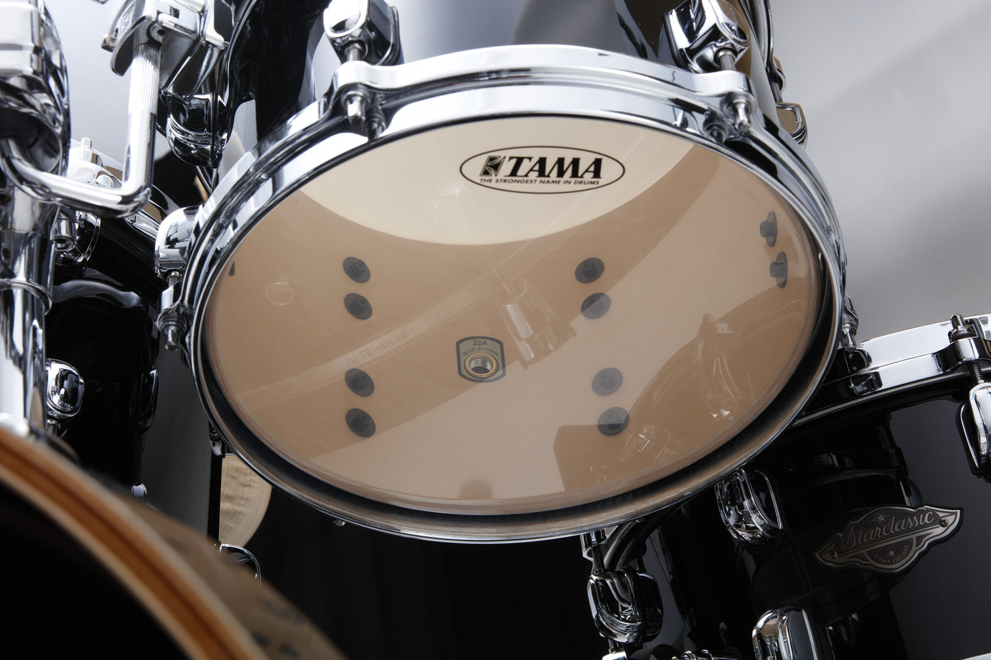 TAMA Starclassic Performer Rack Tom 8" x 6" - Molten Steel Blue Burst/Chrom HW