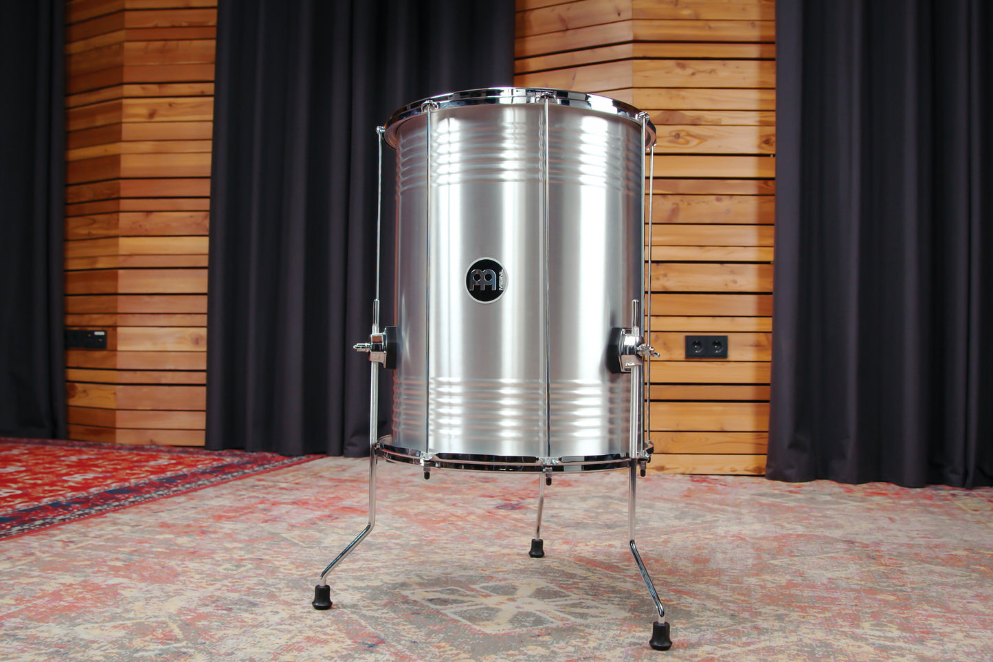 MEINL Percussion Traditional Standalone Aluminum Series Surdo Drum - 18" x 20"