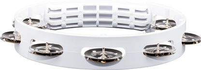 MEINL Percussion Headliner® Series Molded ABS Tambourine - 8" White