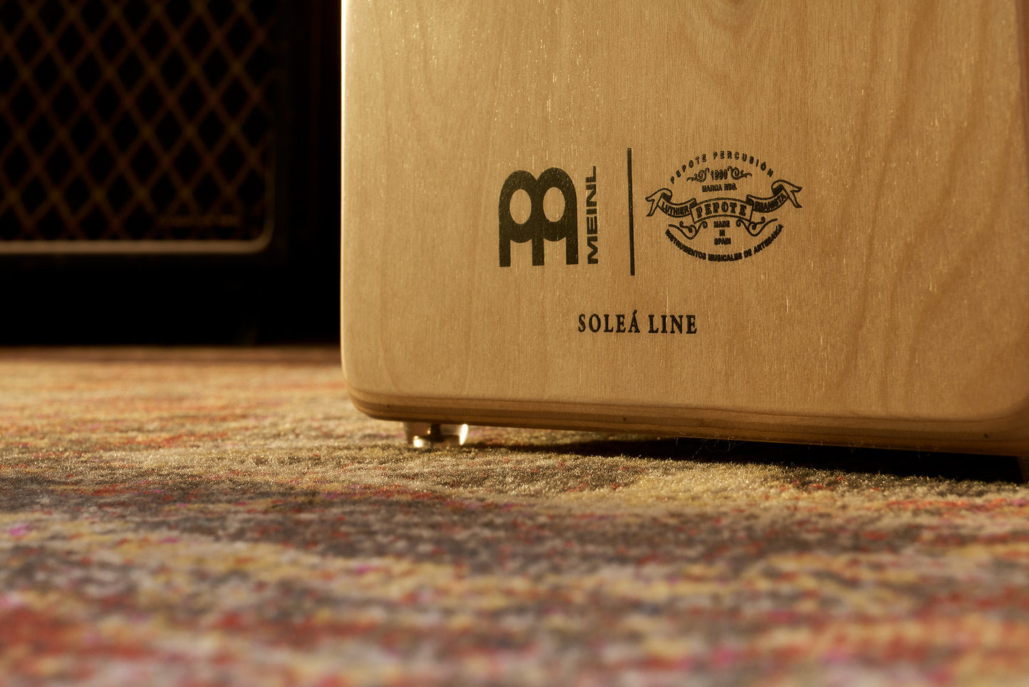 MEINL Percussion Artisan Edition Pickup Cajon - Dark Olive Burst