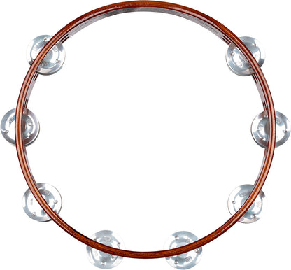 MEINL Percussion Traditional Wood Series Tambourine - 10"